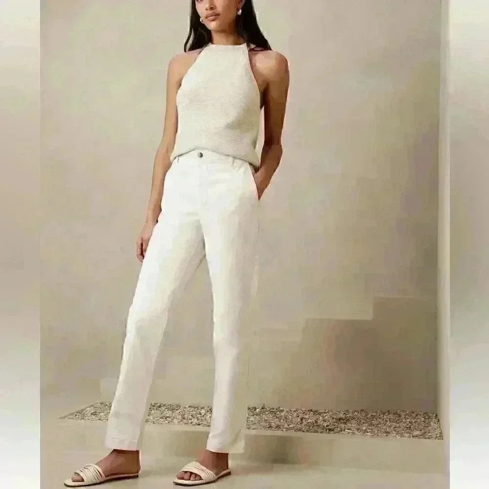 Banana Republic HIGH-RISE AUTHENTIC CHINO